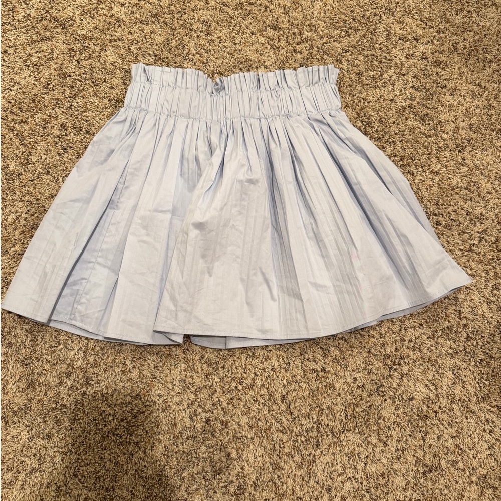 Lulu's Light Blue Mini Skirt